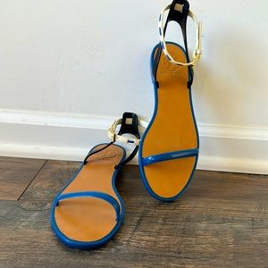 Used* tory burch jelly sandals